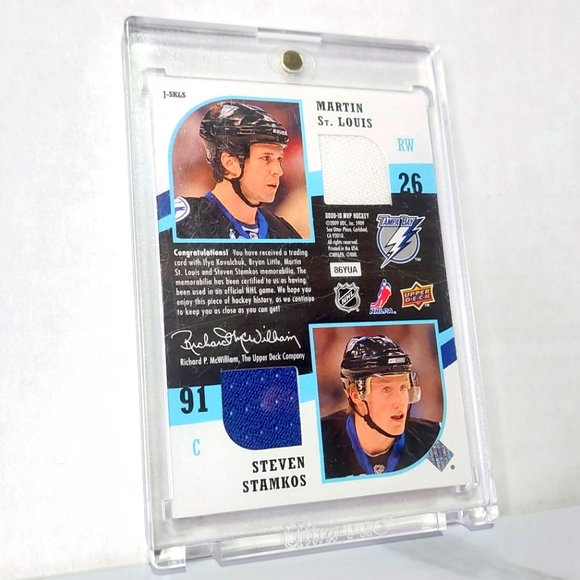 2 on 2 Jerseys MVP Jersey Cards Kovalchuk, Little, St. Louis, Stamkos - Picture 2 of 2